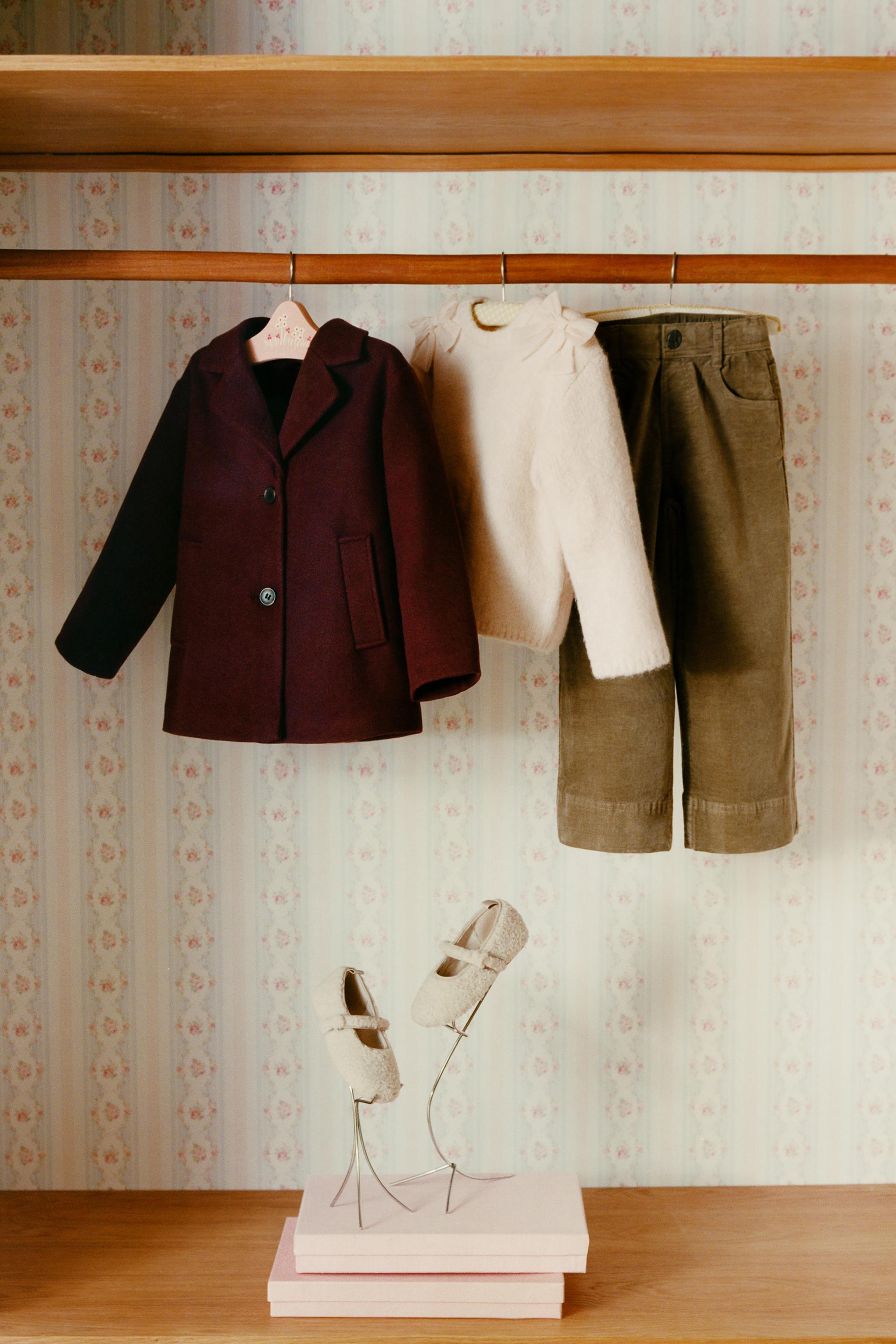 MANTEAU EN DRAP DE LAINE